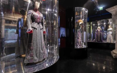 From set to display case: exhibition of film costumes at Cinecittà shows off